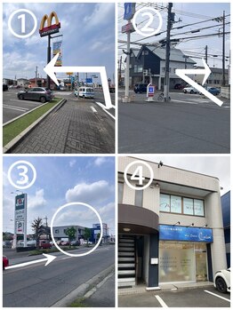 エムスリー 小山店(M3)/当店への順路について