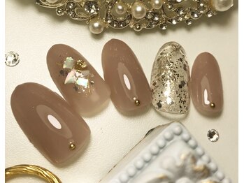ネイルサロン リベルテ(Nailsalon LIBERTE)/大人シェルネイル¥11200
