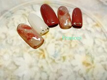 フランセス(Frances)/タイダイネイル