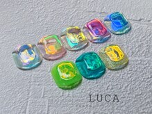 ネイルアトリエルカ(nail atelier LUCA)/W-185　うるうるフット氷ネイル