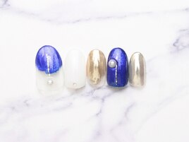 スプリングネイビー初回￥6980