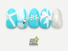 ピッピ 桜新町店(peep PEEP)/2025年バレンタインネイル-1