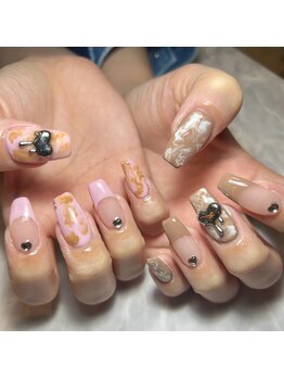クロレ(Nail Salon COLORE)/マーブルネイル by.ayaho