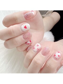 アップネイル/ハートネイル　　