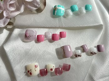 キャンアイドレッシー 熊谷店/春フット定額デザイン¥6000