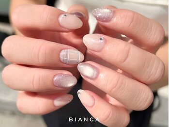 ビアンカ 赤羽店(Bianca)の写真/貴女だけの指先を彩る☆理想のうるツヤネイル＆ニュアンスネイルもお任せ！パラジェル登録店で同時施術も◎