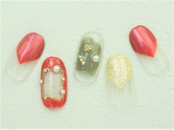 ネイルズガッシュ 大森駅前店(NAILs GUSH)/*ロジックフレンチ*