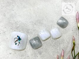 ☆フットミディアムネイル☆#128