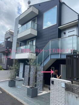 ポーラ 目黒東口店(POLA)/手前から3軒目の建物です