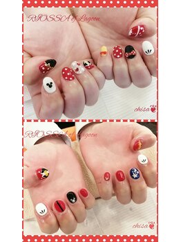 バイカラーｘカップルネイル♪