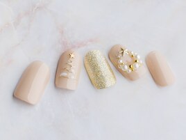 クリスマスネイル