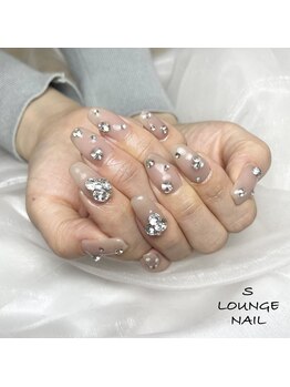 エスラウンジネイル(S LOUNGE NAIL)/ストーンボールネイル♪