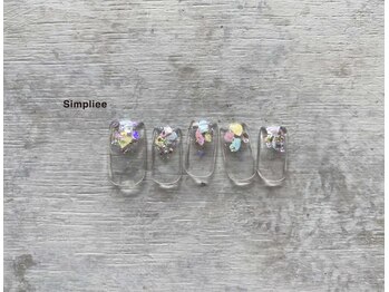 シンプリー ネイルアンドアイラッシュ 祖師谷大蔵店(Simpliee Nail&Eyelash)/シェルパーツネイル