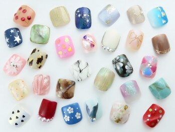 ジョイア 池袋(Gioia)の写真/初回オフ込★フットもハンドもフレンチ/ワンカラー/カラグラ ¥3800◎パラジェル取扱いサロン♪