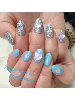 ラウ バイ マノマノ(lau by manomano)/ブルー系アシンメトリー