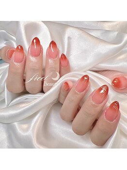 フリールビューティー(freel Beauty)/ピーチティーグラデ