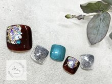 ネイルサロン ふるる 大須店/☆フットミディアムネイル☆#120