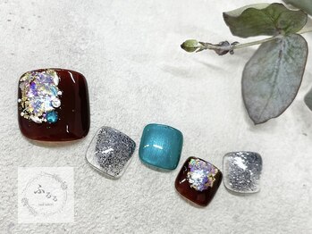 ネイルサロン ふるる 大須店/☆フットミディアムネイル☆#120