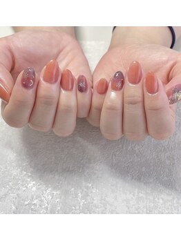 ミガクネイル(Migaku nail)/晩夏ネイル