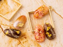 カラーズ 浜松店(colors)/紅葉ネイル☆