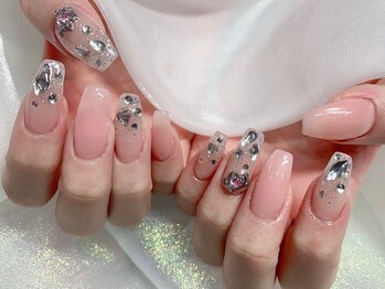 モルフォネイル(Morpho nail)/#キラキラネイル