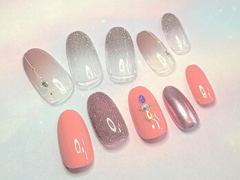 ネイルサロン ガーデン(Nail Salon Garden)の写真/可愛さ溢れるネイルで周りと差をつける☆【オフ込！爪に優しいパラorカルジェル使用/毎月変わる定額¥6500】