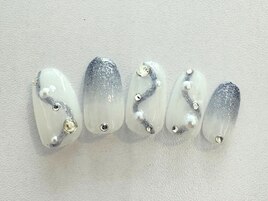 ボリュームコース/ブルー¥12000