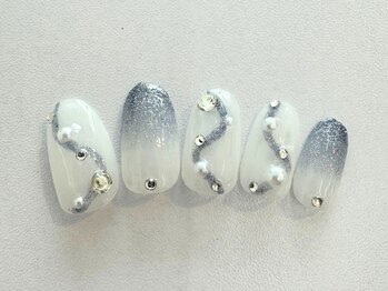 ボリュームコース/ブルー¥12000