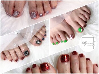 アリーネイル 南草津店(Ally nail)の写真/【プライベート空間で人目を気にせずゆったりと♪】デザインに迷われている方もお気軽にご相談ください◎