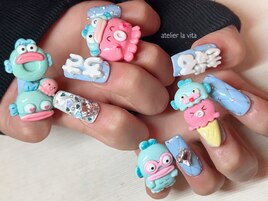 キャラクター痛ネイル