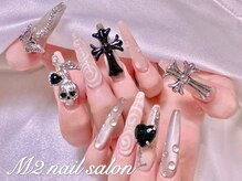 エムズ ネイルサロン(M2)/マグネット渦巻きゴデゴデネイル