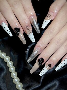 ローラキラ(Rola kira)/フレンチドットネイル