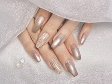 ソレイユ(Soleil)/ツイードネイル