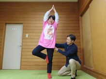 鍼灸治療院 すろーけあ/ヨガ　ポーズ！