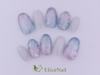 エリクサーネイル 池袋(Elixir Nail)/定額aシンプル/クーポン使用