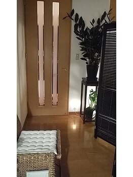 オーダーメイドエステティックサロン バローダ/大きな緑が入りました。