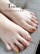 ティアム マタニティペイント アンド ネイル(Tiam Maternity Paint&Nail)/4Designフット★ご新規様￥6800