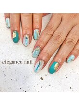 エレガンス・ネイル 豊田店/涼しげアート