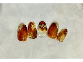 定額☆べっ甲☆秋ネイル