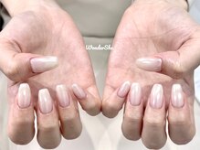 ワンダーシー(WonderShe)/オーロラミラーネイル