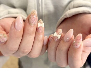 シオネイルサロン 下北沢2号店(sio.nailsalon)/パーツ込おまかせコース(90min)