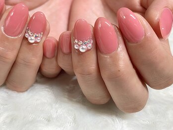 サロンドフォーエイチ(salon de 4H)/ちゅるんピンクワンカラー♪