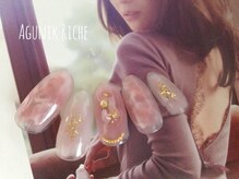 アグニークリッシェ(Agunik Riche)/【マーブルネイル】