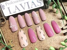 プロフェッショナル ネイルサロン ラヴィアス(LAVIAS)/【定額メニュー】シンプルアート