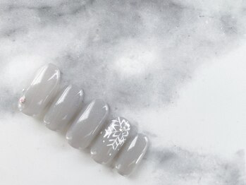 スリー(THREE)/Jan,2021/nail design