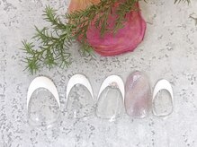 ナル バイ ネイルブレイク(Nalu by Nail Break)/マーブル×フレンチ