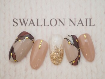 スワロンネイル(SWALLON NAIL)/11.12月定額ネイル★