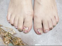 エアルネイル(∞エアルnail)の雰囲気（*オールシーズン楽しめる～大人フットネイル～）