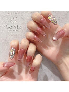 ソルシア(Solsia)の写真/蒲田西口★《定額ネイルはオフ無し¥4900～》とってもお得♪カラー変更OK！大人気のマグネットネイルも◎