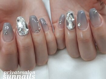 サンネイルズ(sun nails)/6本アート